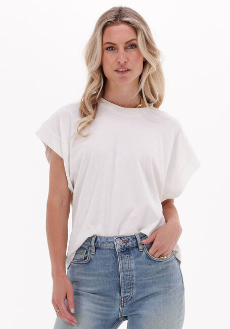 Weiße LEON & HARPER T-shirt DEDE JC00 BASIC - large