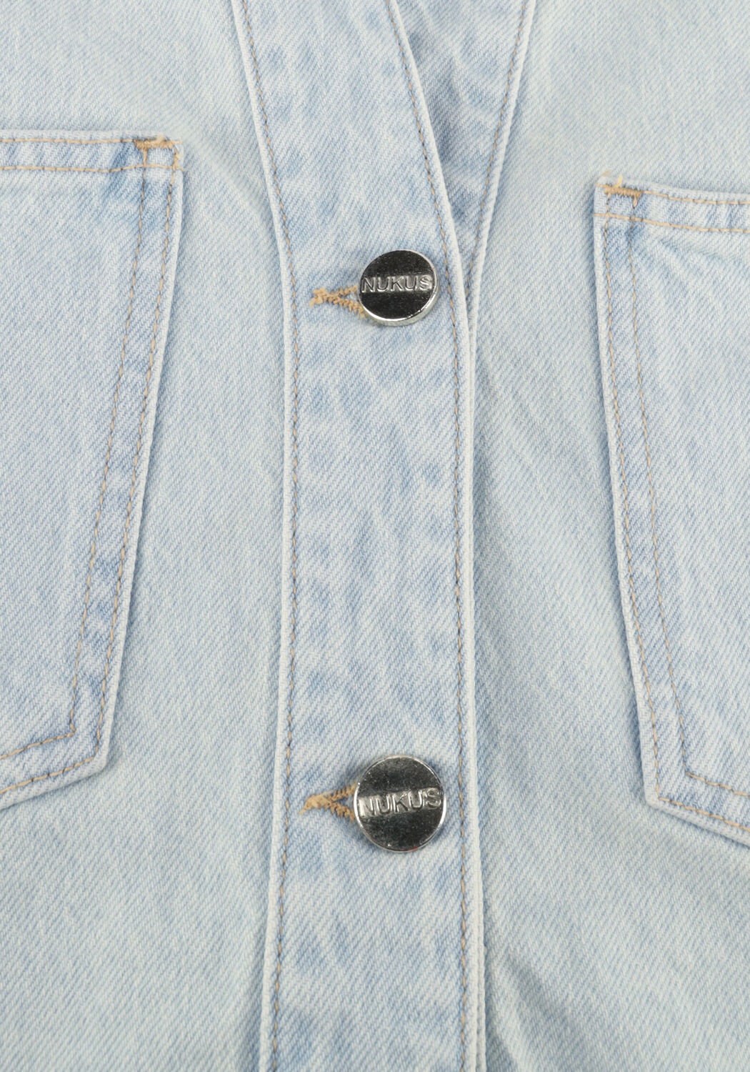 Hellblau NUKUS Jeansjacke STIJN JACKET - large