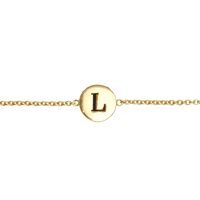 Goldfarbene ATLITW STUDIO Armbänder CHARACTER BRACELET LETTER GOLD Goldfarbene ATLITW STUDIO Armbänder CHARACTER BRACELET LETTER GOLD - medium