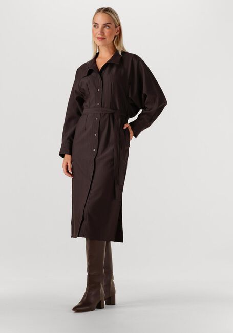 Braune CO'COUTURE Midikleid ZELLACC BATWING DRESS - large