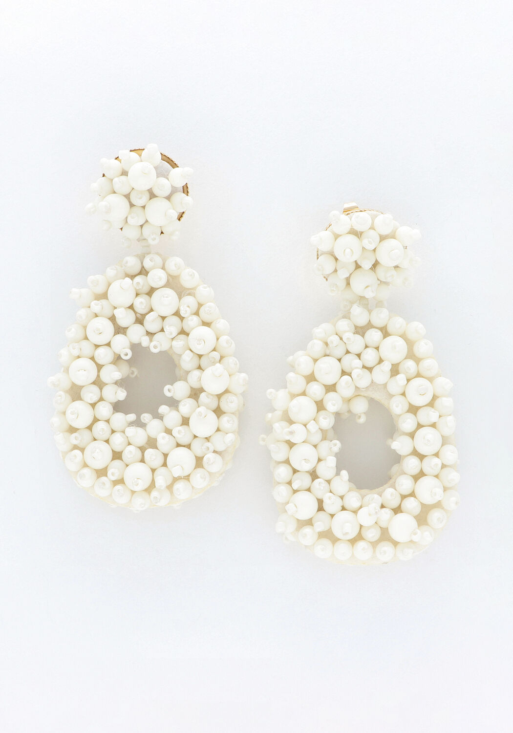 Beige NOTRE-V Ohrringe OMSS23-033