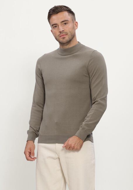 Khaki MACED Strickjacke M-ALEX - large