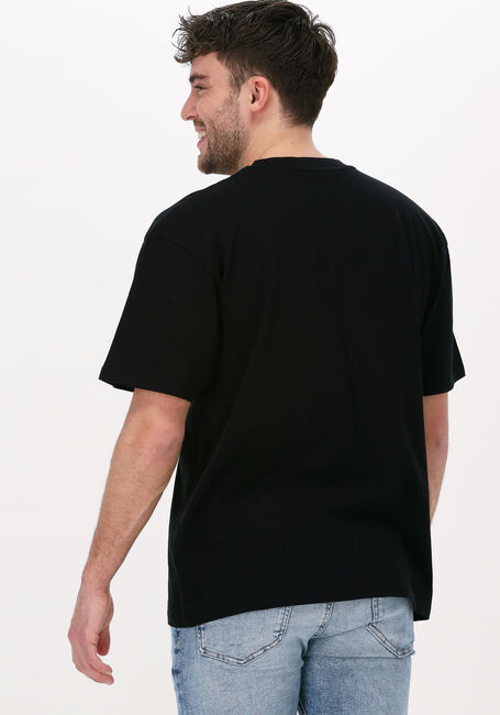 Schwarze EDWIN T-shirt SUNSET ON MT. FUIJ TS - large