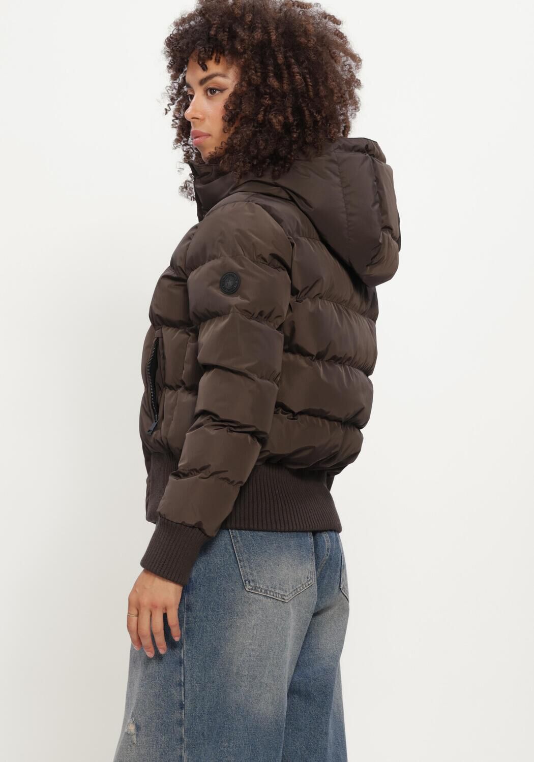 Braune AIRFORCE Wattierte Jack TATE BOMBER - large