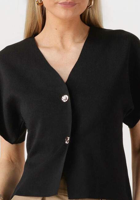 Schwarze NOTRE-V Top NV-FUMIE - large