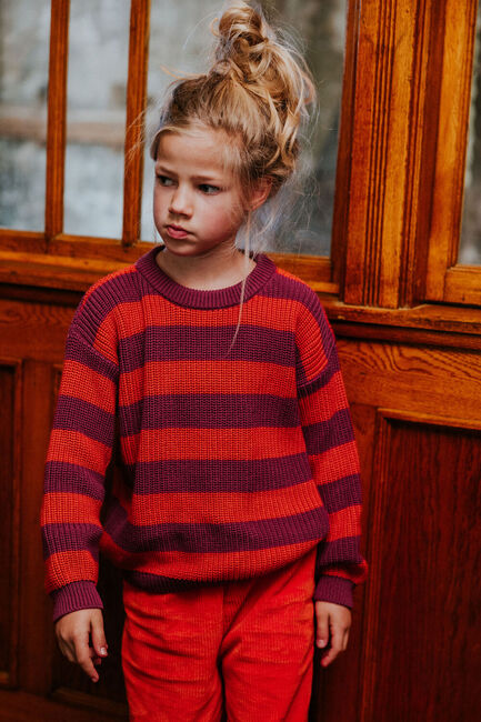 Lilane YUKI KIDSWEAR Pullover STRIPES KNITTED SWEATER - large