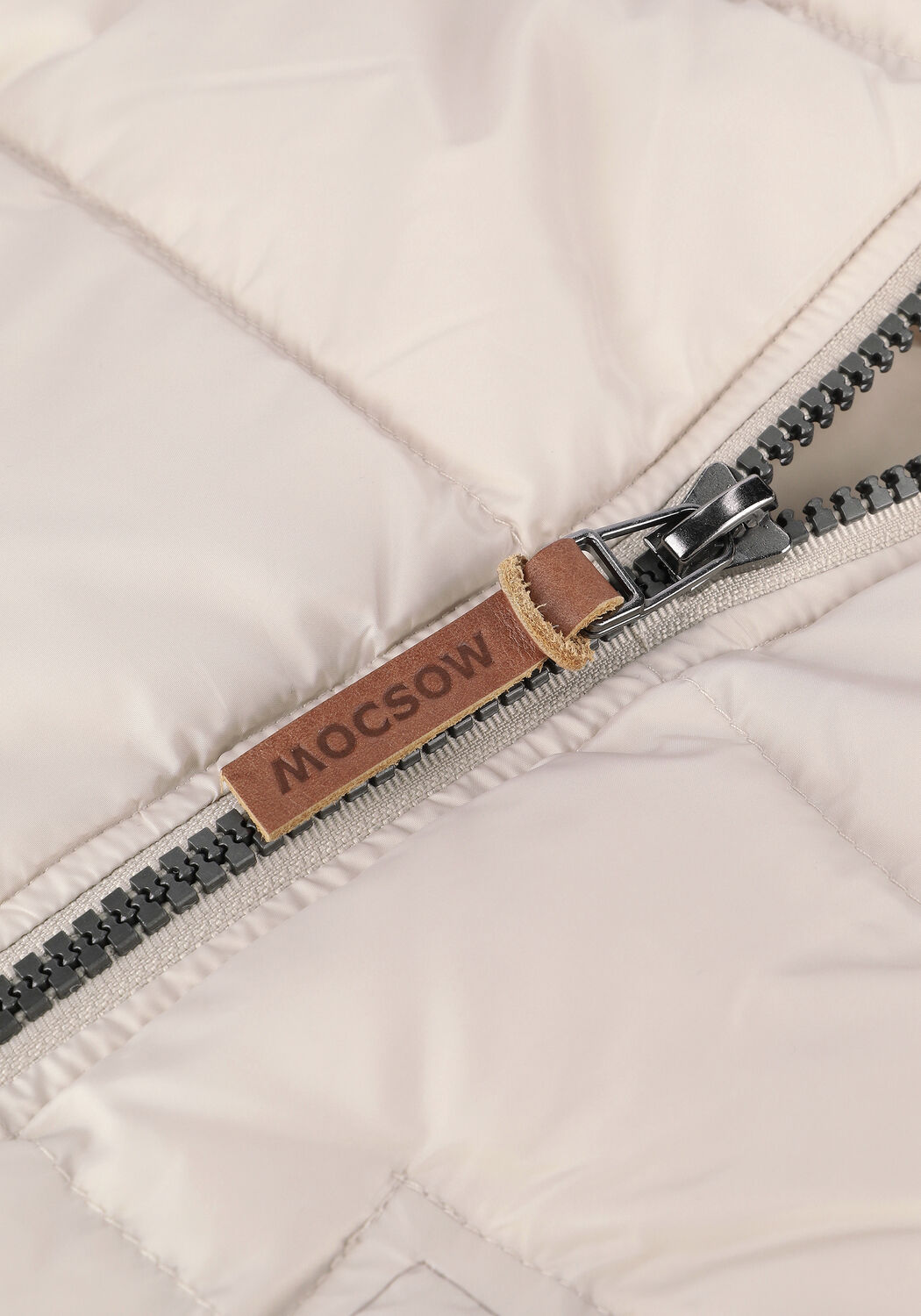 Ecru MOSCOW Wattierte Jack BIKER - large