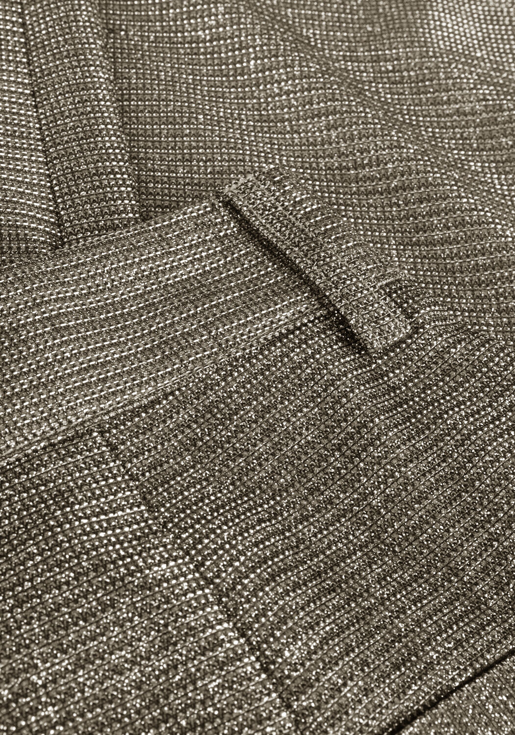 Goldfarbene Y.A.S. Hose YASSTYLES HW WIDE PANT - large