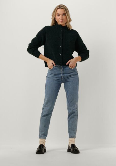 Dunkelgrün GESTUZ Strickjacke ALPHAGZ SHORT CARDIGAN - large