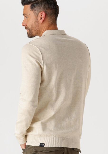 Beige BUTCHER OF BLUE Polo-Shirt LT CLIFDEN POLO L/S - large