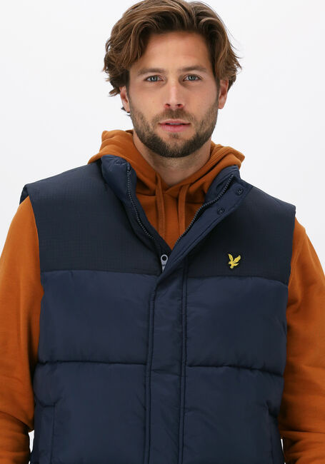 Blaue LYLE & SCOTT Bodywarmer WADDED GILET - large