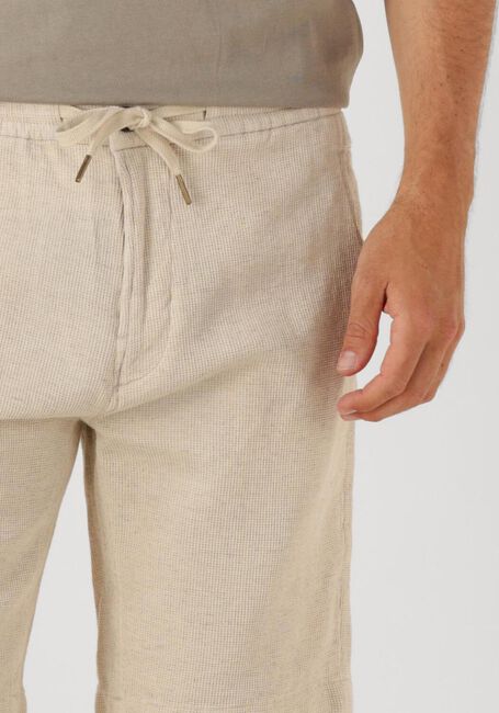 Beige CAST IRON Kurze Hose CHINO SHORTS STRUCTURE - large