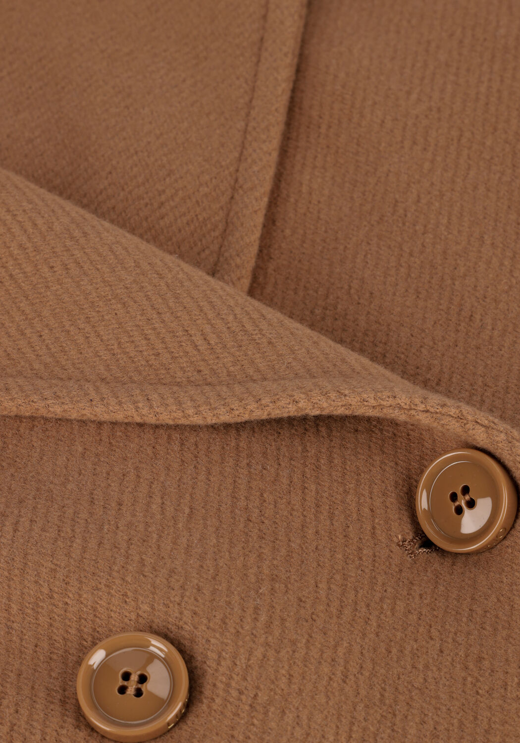 Camelfarbene LIU JO M&auml;ntel CAPPOTTO TS.NAVETTA DIAGONALE - large