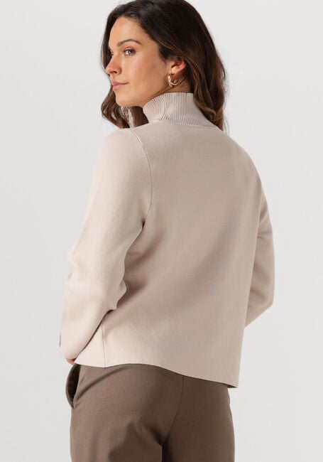 Beige OBJECT Pullover OBJREYNARD HIGH NECK PULLOVER - large