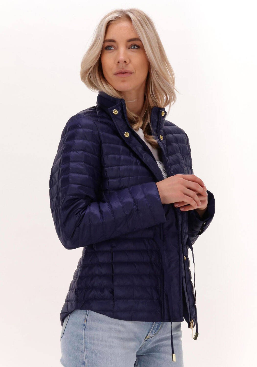 Dunkelblau MICHAEL KORS Wattierte Jack BELTED PCKBL PUFFR - large