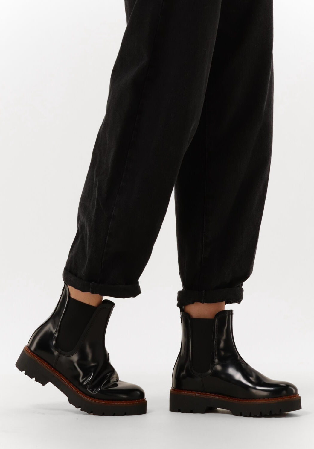 Schwarze SCOTCH & SODA Chelsea Boots OLIVINE CHELSEA - large