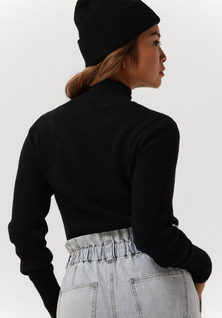 Schwarze CATWALK JUNKIE Rollkragenpullover KN LOUISE - large