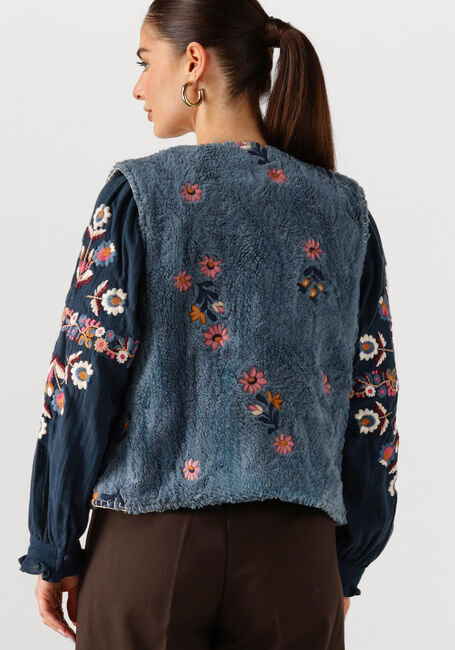 Blaue LOUIZON Gilet YOBRODABIS/YAMINA - large