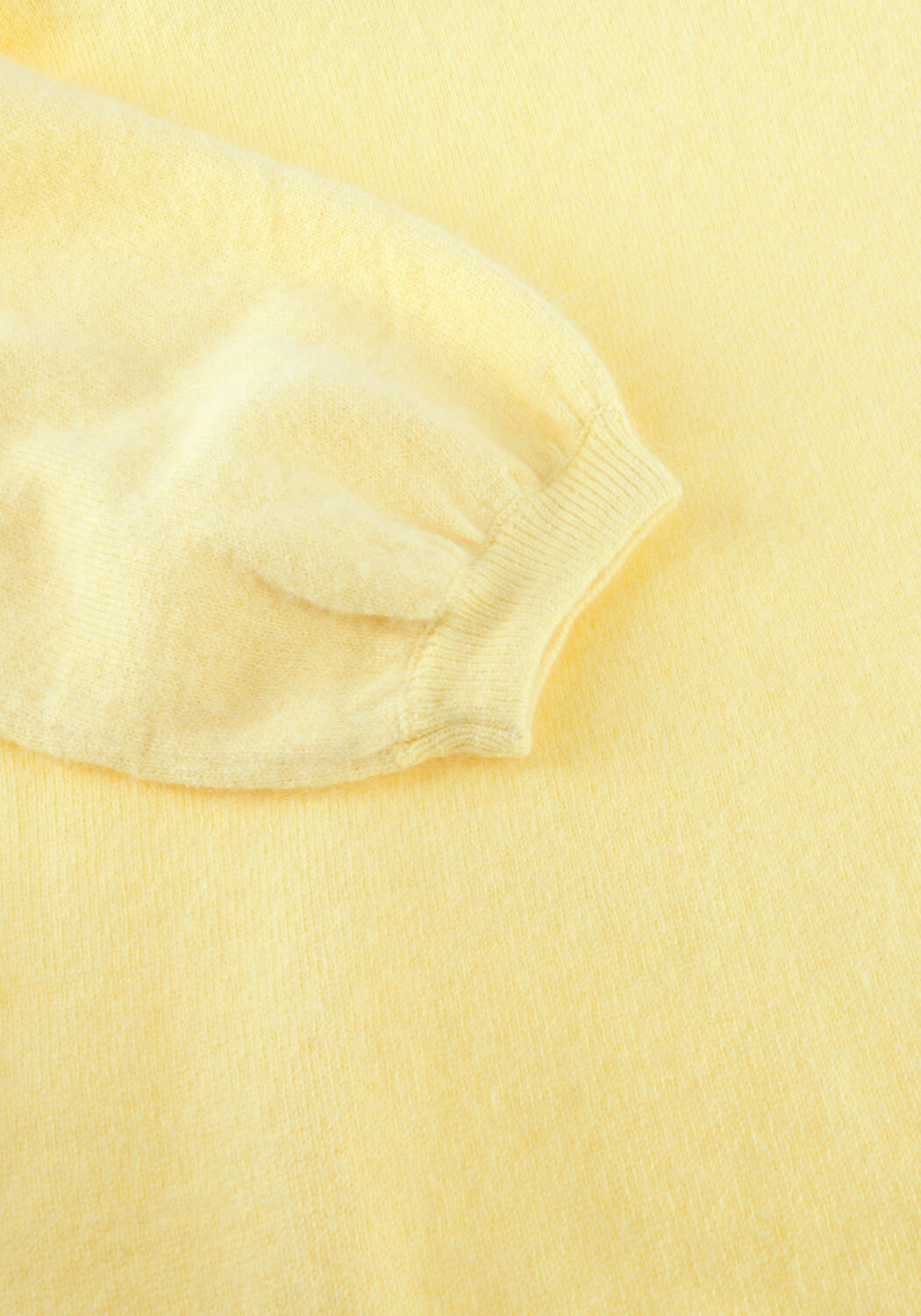 Gelbe TWNS Strickjacke LOS ANGELES - large