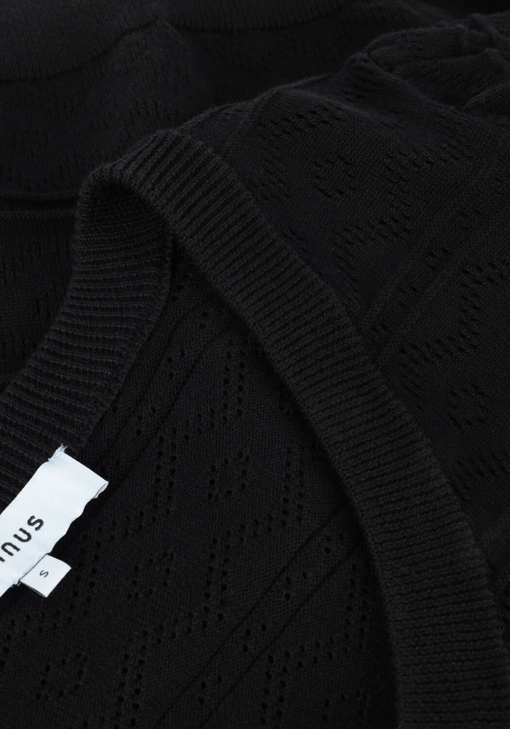 Schwarze MINUS Pullover KESHA KNIT PULLOVER - large