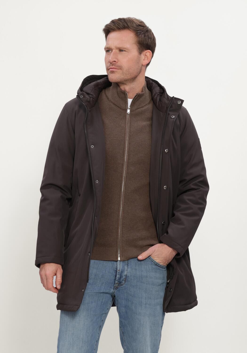 Braune MATINIQUE Parkas DESTON - large