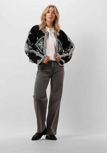 Weiße CATWALK JUNKIE Blusen CROPPED BUTTON UP BLOUSE - large