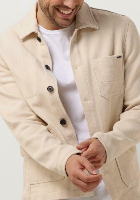 Beige DSTREZZED Overshirt DS_CHORE JACKET - large