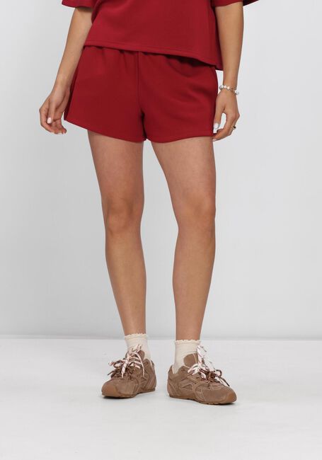 Rote MSCH COPENHAGEN Kurze Hose MSCHHARISSA IMA Q SWEAT SHORTS - large