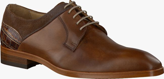 Cognacfarbene GIORGIO Business Schuhe HE46118 - large