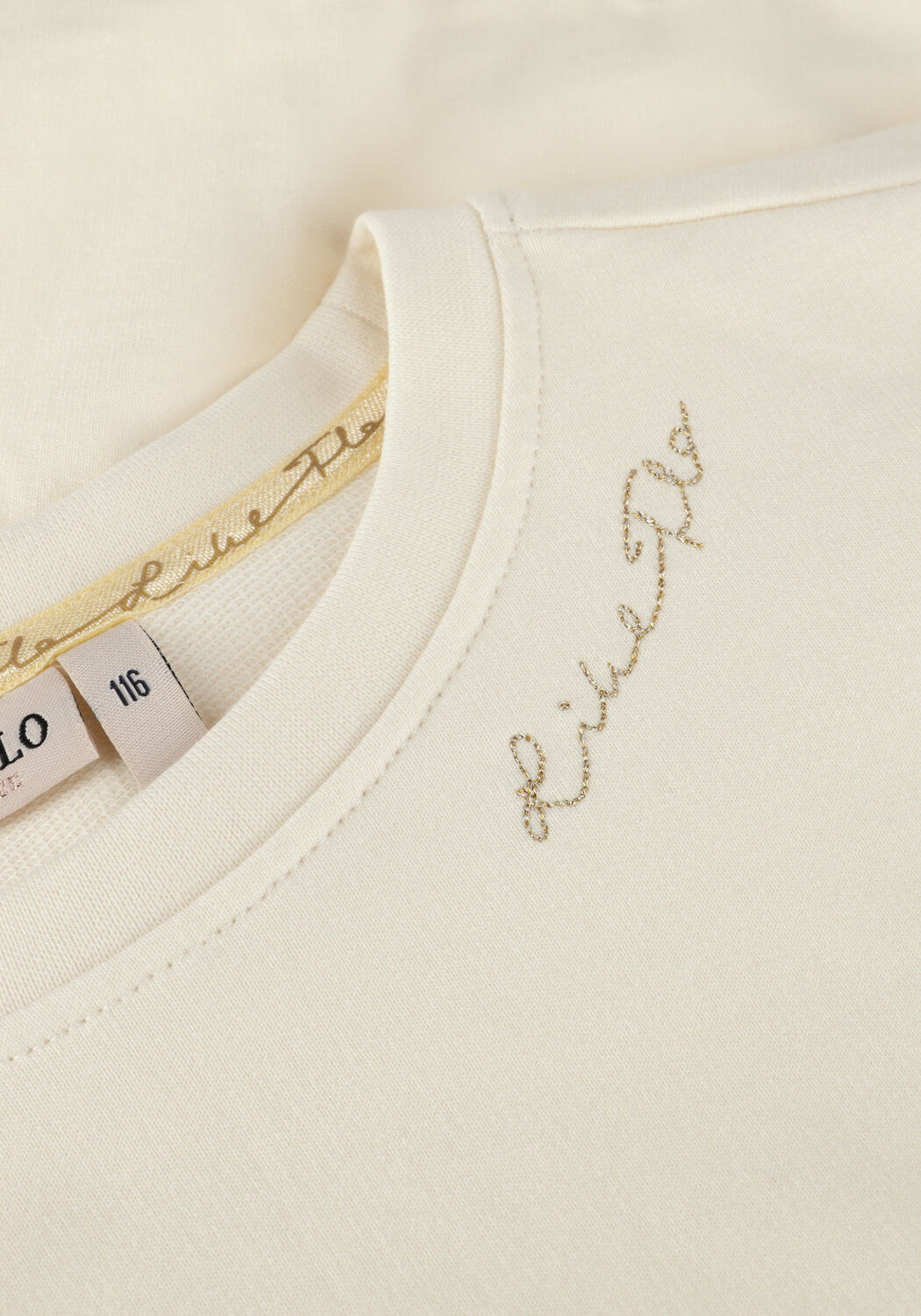 Ecru LIKE FLO Sweatshirt FLO SWEATER - large