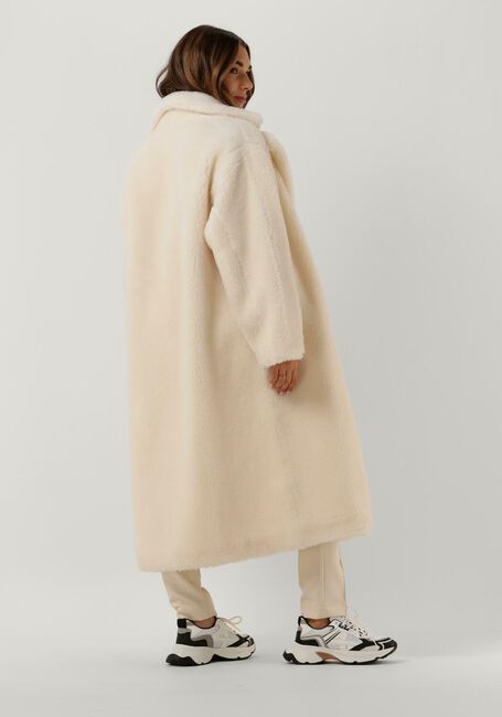 Weiße STAND STUDIO Teddy-Jacke MARIA COAT TEDDY - large