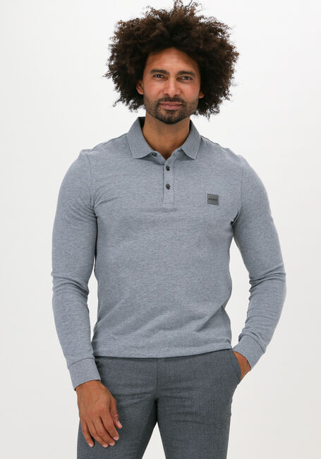 Graue BOSS ORANGE Polo-Shirt PASSERBY 1 10193126 - large