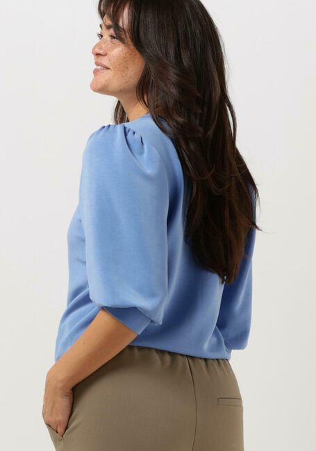 Blaue SELECTED WOMEN Top SLFTENNY 3/4 SWEAT TOP - large