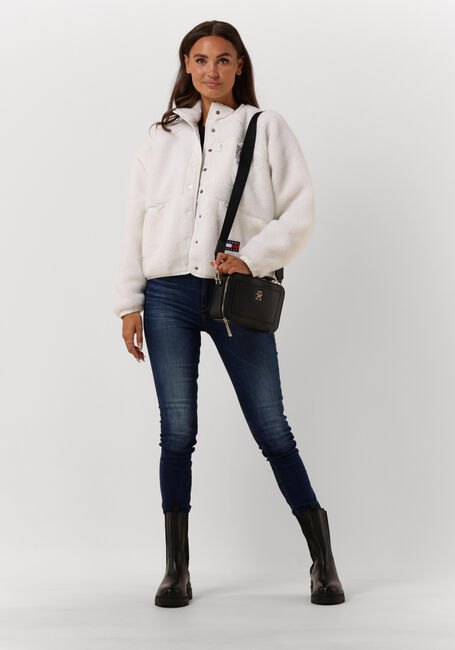 Schwarze TOMMY HILFIGER T-shirt HERITAGE HILFIGER C-NK REG TEE - large