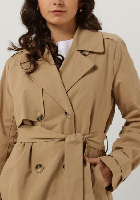 Beige SELECTED FEMME Trenchcoats SLFSIA TRENCH COAT B - large