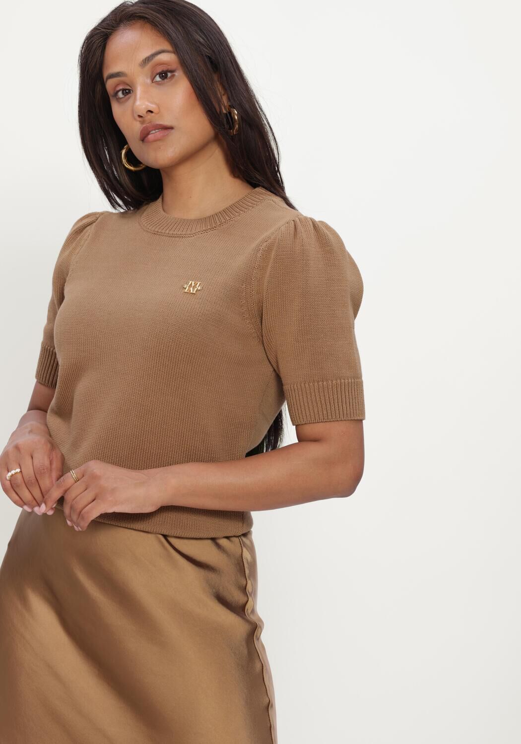 Camelfarbene JOSH V Top BRENT TOP - large