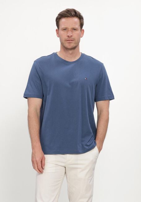 Blaue TOMMY HILFIGER T-shirt ESS SEASONAL REG FIT SOLID TEE - large