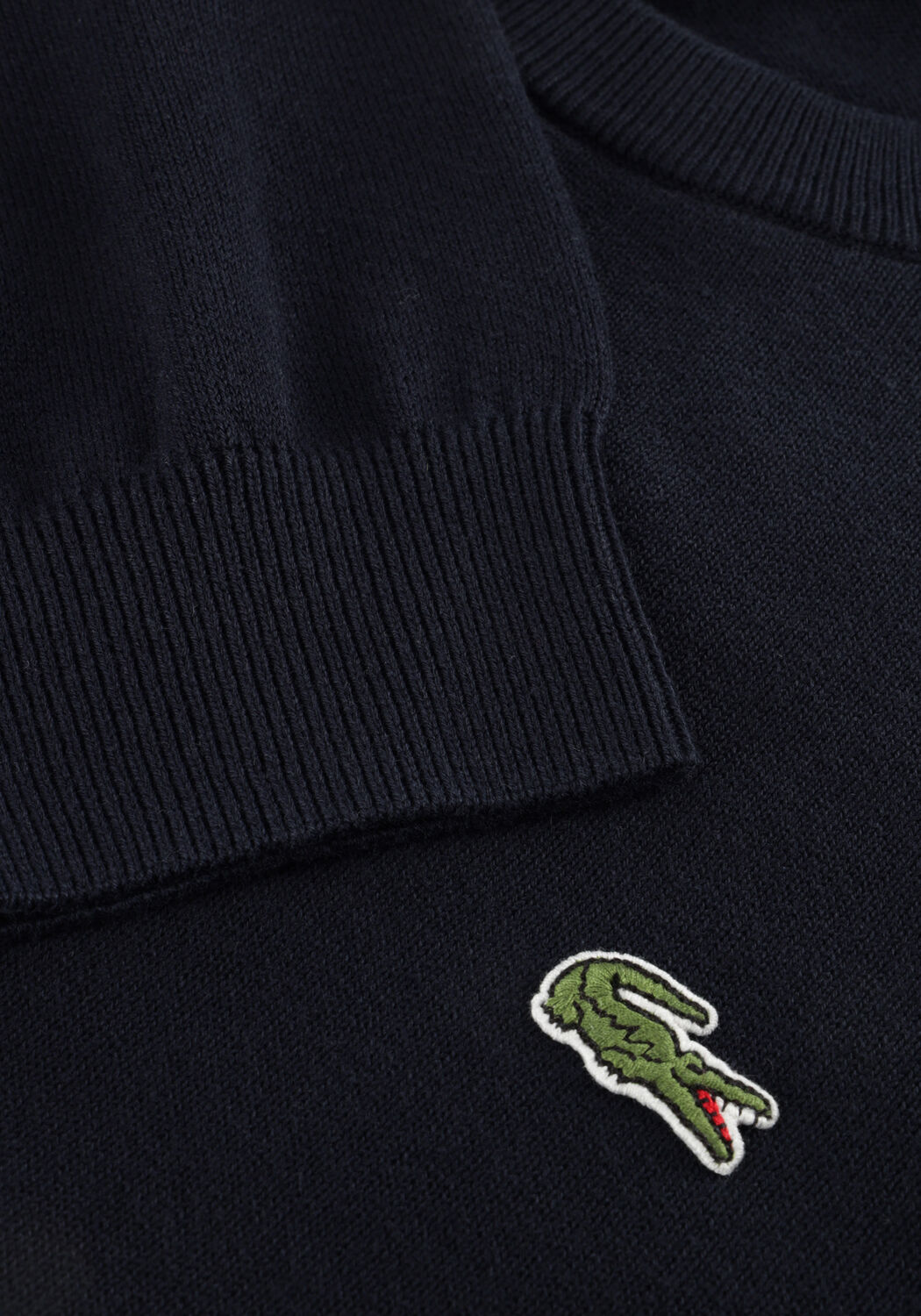 Dunkelblau LACOSTE Pullover REGULAR FIT CREW NECK SWEATER - large