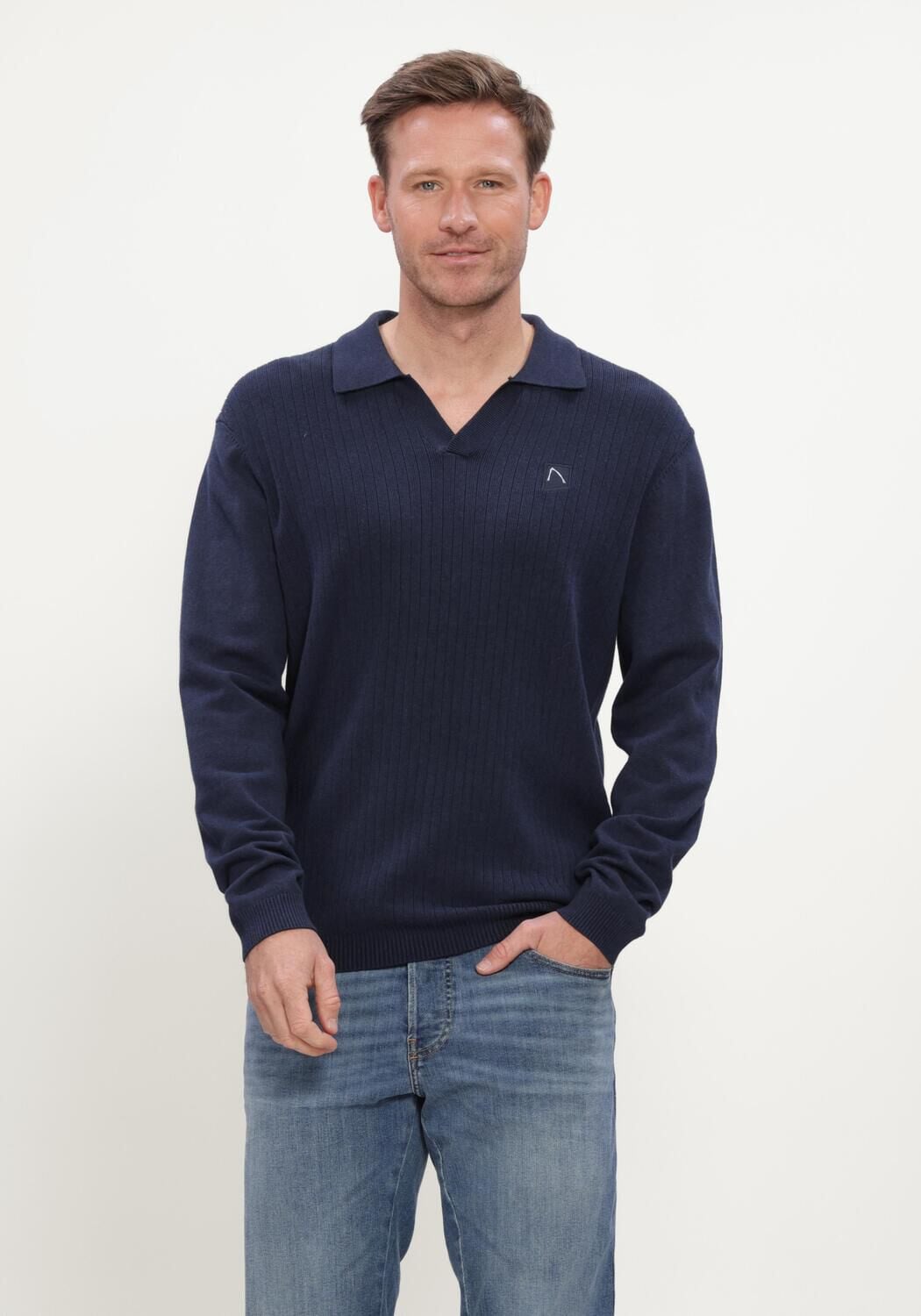 Dunkelblau CHASIN Polo-Shirt ROEN POLO - large
