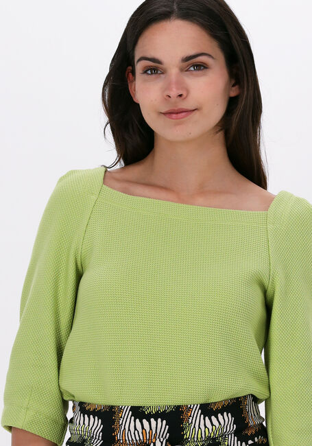 Grüne VANILIA Pullover CUTE SQUARE STRUC - large