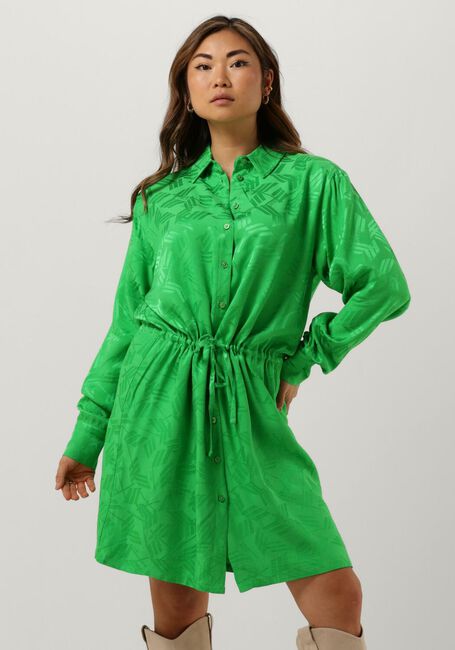 Grüne ALIX THE LABEL Minikleid LADIES WOVEN JACQUARD BLOUSE DRESS - large