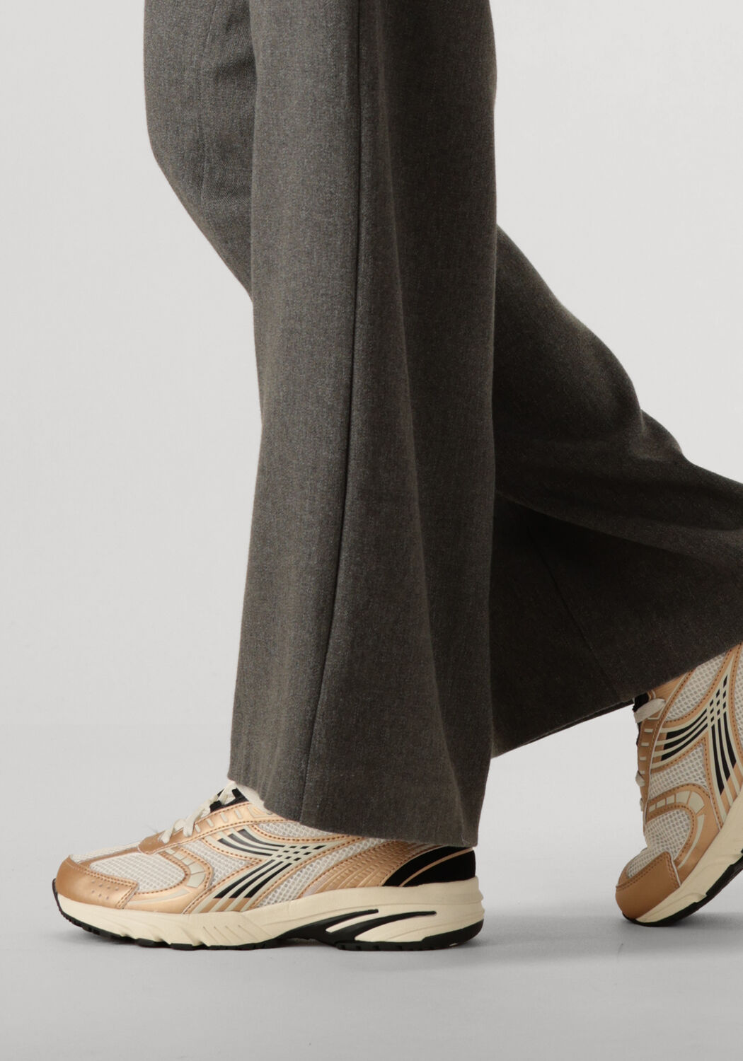 Beige MIZUNO Sneaker Low WAVE RIDER 10 DAMES - large