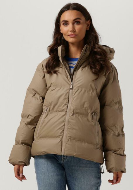 Beige NEO NOIR Wattierte Jack FOX C PUFFER JACKET - large