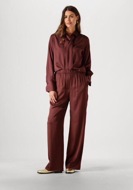 Braune SECOND FEMALE Blusen LIVO CLASSIC SHIRT - large