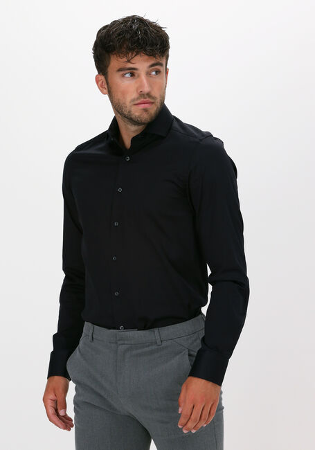 Schwarze PORTO MILANO Klassisches Oberhemd MILANO - large