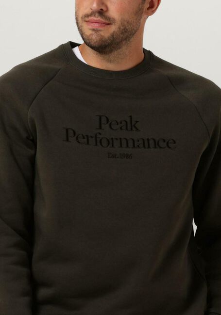 Dunkelgrün PEAK PERFORMANCE Pullover M ORIGINAL CREW - large