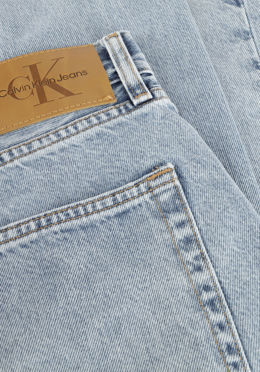 Blaue CALVIN KLEIN Straight leg jeans STANDARD STRAIGHT - large