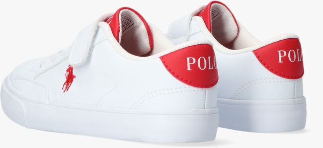 Weiße POLO RALPH LAUREN Sneaker low THERON V PS BOY - large