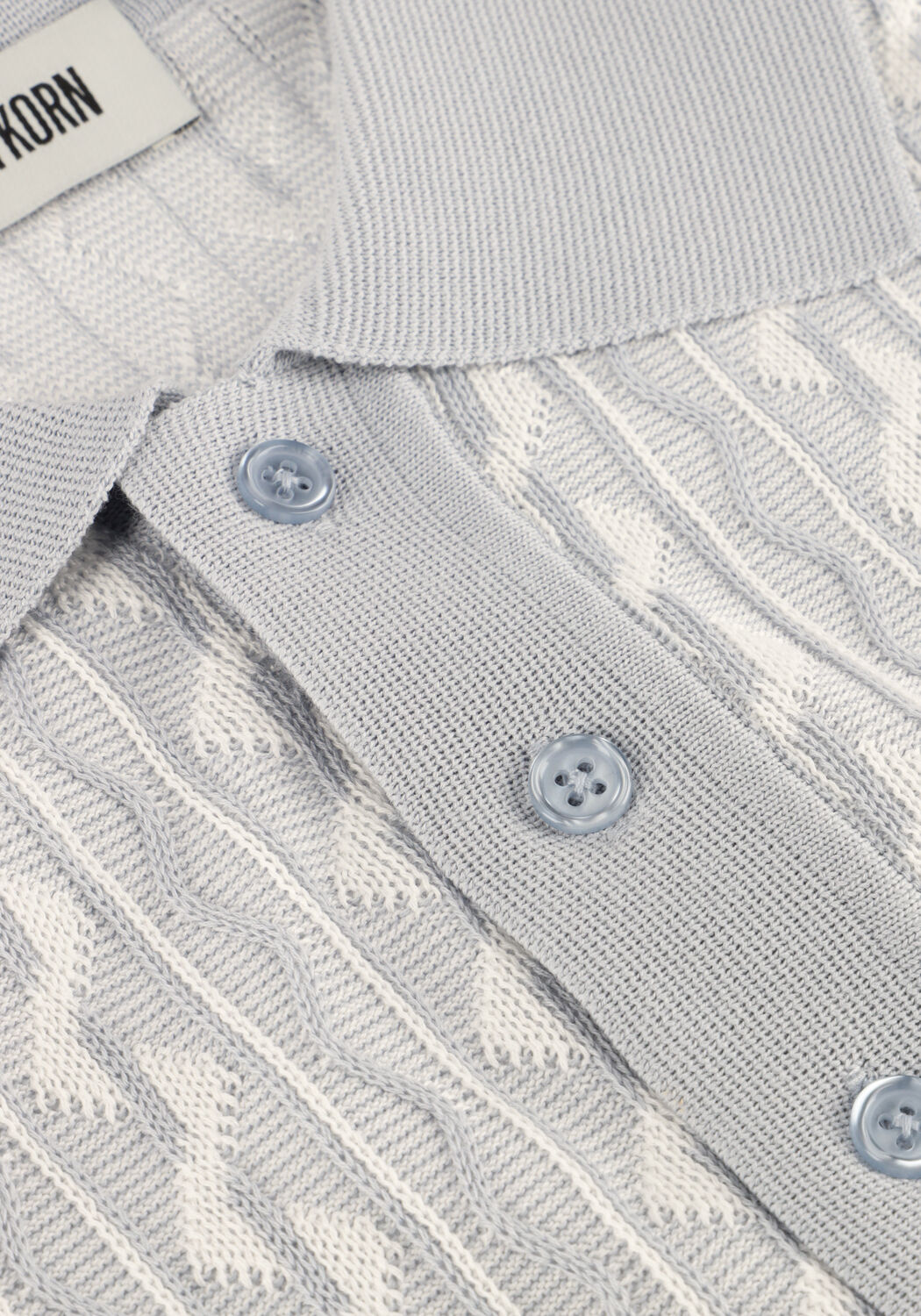 Hellgrau DRYKORN Polo-Shirt TAMIAN 424059 - large