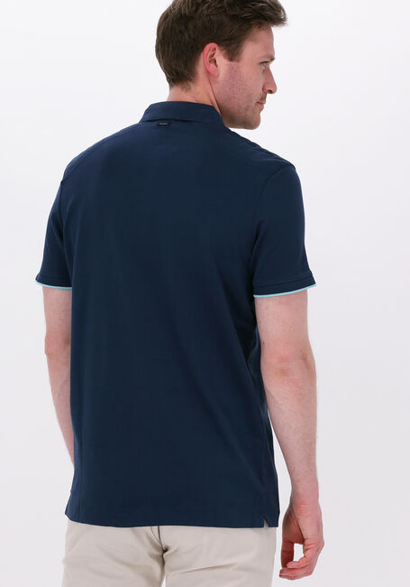 Dunkelblau VANGUARD Polo-Shirt SHORT SLEEVE POLO PIQUE JACQUARD - large